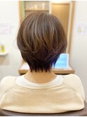 30代40代50代/大人ショート/ふんわりスタイリング