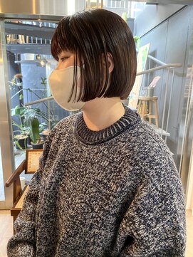 パープル(PURPLE) ミニボブ/ボブ/切りっぱなしボブ