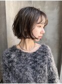 ＃ボブ＃レイヤー＃パーマ＃ルーズウェーブ　２