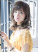 animo春日部/姫カットレイヤー/ウェーブミディアム/小顔A