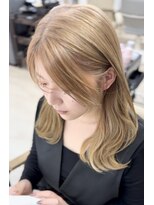 エメヘアデザイン ルイス(Aimer Hair Design Lewis)&nbsp;夏におすすめ/ミルクティーベージュ/弘前市