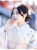ゆるふわシニヨン