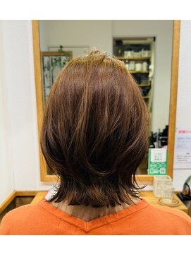 ラッソ ルーツヘアー 明石店(laco Roots Hair) 外ハネボブ