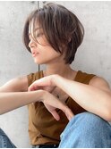 【GEEKS渋谷】ナチュラルショートウルフ/20代30代/小顔/夏カラー