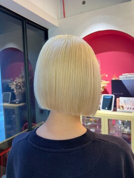 ボックスミコ(Box mico.) ボブ×ブロンド