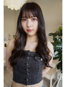 ウル(uLu.) 韓国ヘア/レイヤースタイル/レイヤーカット/グレージュ