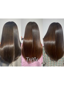 【府中/ダブルカラー/ブリーチ/髪質改善】クセが収まる"髪質改善トリートメント"を髪質に合わせてご提案◎