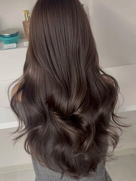 アリーズ シブヤ(ALLYS shibuya) 透明感ブリーチなしダブルカラー/レイヤー/ダークブラウン