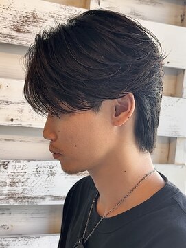 グランデュール 静岡駅前店(GRANDEUR) ニュアンスフェザー/静岡メンズ/静岡センターパート