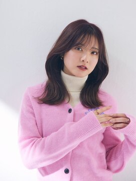 エトル バイ コムマティス 恵比寿駅前店(etre by comme Matisse) 小顔カット×透明感カラー[恵比寿駅/髪質改善/オリーブグレー]