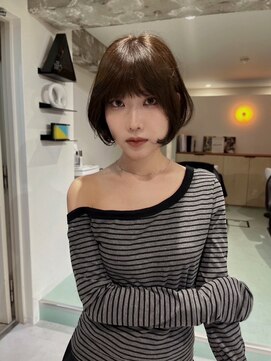 束 フレンチボブ