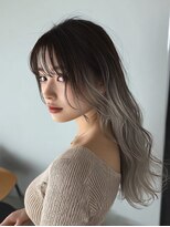 TELA HAIR　上福岡店【テーラヘアー】【12月1日OPEN（予定）】 バレイヤージュ×ミルクティー【上福岡店】＜20代30代40代50代＞