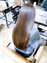 ニクス フリー ウエストバーン(nix free WB)&nbsp;冬のモテ髪◎髪質改善ココアベージュ小顔内巻きロング