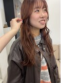 暖色/福岡暖色/オレンジブラウン/半個室サロン/今泉サロン