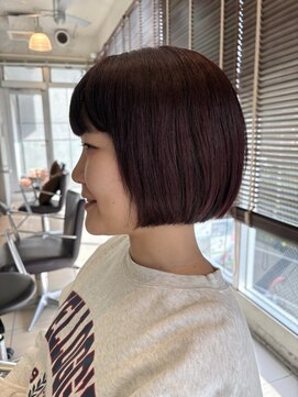 オブヘアー 宮崎台店(Of HAIR) ボブ＆暖色系カラー