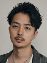 レタッチバイフィフス(RETOUCH by fifth) 原宿ルーズパーマオールバックスパイラルパーマ大人ビジネスヘア