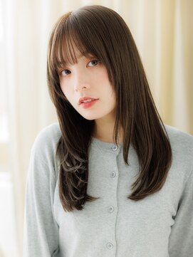 カバーヘア ブリス 志木南口駅前店(COVER HAIR bliss) ダークアッシュ/ココアブラウン/バタフライレイヤーカット/20代e