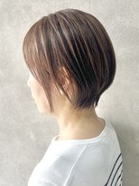 エンクス 天王町店(enx)&nbsp;着物ヘア/ダークアッシュ/ミディアムレイヤーカット/鶴ヶ峰YS