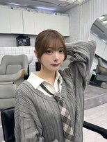 アマトウキョウ 表参道(AMA TOKYO)&nbsp;レイヤーカット 韓国ヘア 顔周りカット高島大登