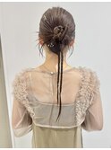 カチモリヘアアレンジ