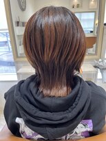 ヘアースペースブルーム リアン 岡町店(HAIR SPACE BLOOM Lien) 岡町/レディースウルフカット