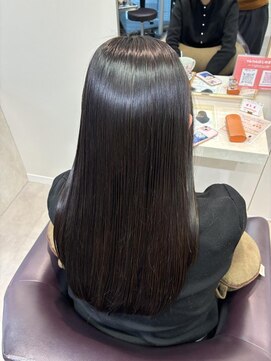 フェイス 石川町 (FACE) 暗髪×縮毛矯正×トリートメント