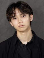 アウル 心斎橋(owl) ニュアンスパーマ×フェザーパーマ×センターパート×men's