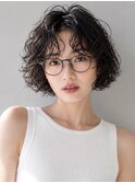 原宿レイヤーボブパーマスパイラルパーマハードパーマ20代30代