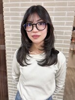ニューヨークニューヨーク 三宮店(NYNY) レイヤーカット/ミディアムヘア/バタフライレイヤー