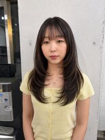 アジールヘア 北千住駅西口店(agir hair)&nbsp;レイヤーカット顔まわりカット韓国レイヤー北千住kitasenjyu