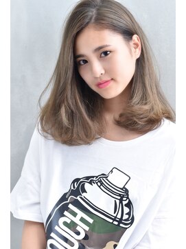 オウル(Owll) ★DISHEL ★フェザーロングワンレンブルージュ