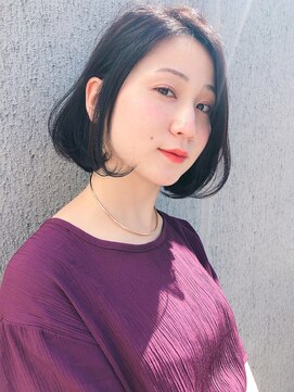 エトネ ヘアーサロン 仙台駅前(eTONe hair salon) 《eTONe》ふんわりまとまるbob