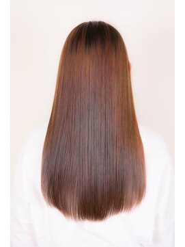 ダアッカ(da acca) 大人可愛いさら艶ナチュラルカラー×ストレート