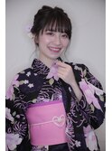 ヘアアレンジ ダウンスタイル☆