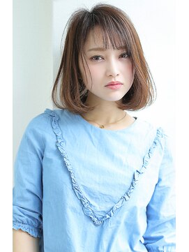 ザ キャンバス ミヤザキツネヒサ(THE CANVAS 宮崎恒久) ワンカール_ベージュカラーボブ★