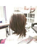 アース 国立店(HAIR&MAKE EARTH) ツヤ感ミディアムレイヤー