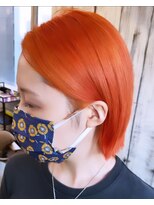 ヘアスタジオニコ(hair studio nico...) オレンジ