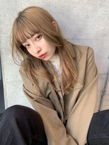 ソラ 表参道(SORA)&nbsp;【SORA 大木 】シアーベージュ◯ミディアムレイヤー