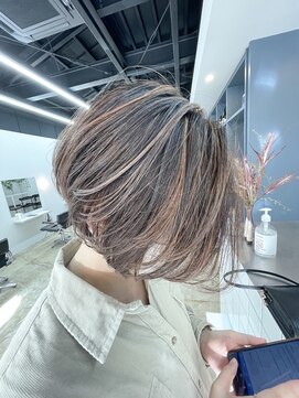 ネイビー(Navy) コーラルハイライト