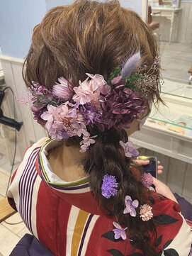 ロコ 門前仲町店(Loco by neolive) 卒業式　編みおろしスタイル