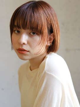 クロン(cron) 顔まわりがポイント！ミニボブ