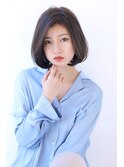 20代30代40代50代ショコラベージュボブルフカールベビーバング
