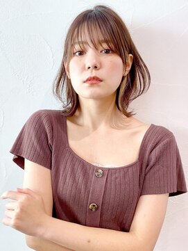 アイティーバイアルバム 下北沢店(IT by ALBUM) 外ハネボブ_外ハネボブセクションカラー_28846