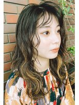 ロンドプロフィール 浦和(Lond profil)&nbsp;中川陽南子【フェイスレイヤー/インナーカラー/ウェーブヘア】