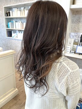 キャアリー(Caary) 福山美容室caary大人気イルミナカラー　ラベンダーブラウン