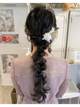 ヘアスタジオニコ(hair studio nico...) あみおろし