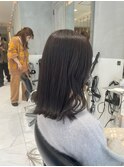 【有坂映哉】顔まわりレイヤー/外ハネストレートミディ<錦糸町>