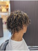 ツイストスパイラルパーマ&メッシュ