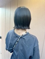 リブ(Lib)&nbsp;【Lib】20代30代外ハネパツッとボブ×グレージュブルージュ