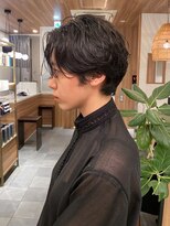 ビュートリアム ギンザ(BEAUTRIUM)&nbsp;マニッシュショート/センターパート/パーマショート